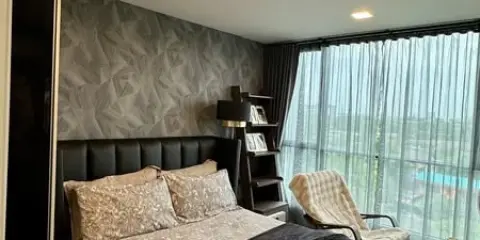 For sale Atmoz Tropicana Bangna ห้องแต่งสวย ชั้น6 วิวสระน้ำ มาจับมาจองเป็นเจ้าของได้แล้ววันนี้