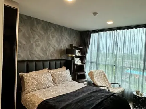 For sale Atmoz Tropicana Bangna ห้องแต่งสวย ชั้น6 วิวสระน้ำ มาจับมาจองเป็นเจ้าของได้แล้ววันนี้