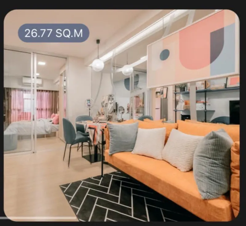 ปล่อยเช่า Plum Condo Rangsit Fresh ชั้น 4 ตึก A เฟอร์นิเจอร์ครบ อย่ามัวแต่มองรีบจองเลยจ้า