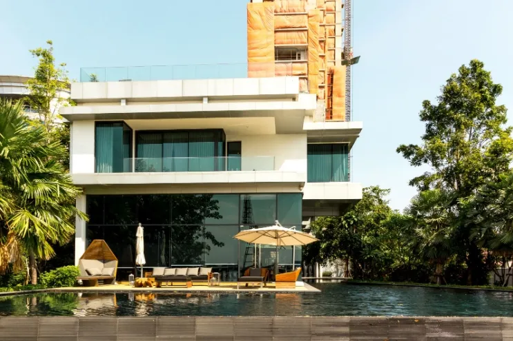 ให้เช่า Canapaya Residences 2 ห้องนอน พื้นที่ใช้สอยเยอะ ตกแต่งสไตล์มินิมอล เฟอร์ครบครัน จองเลย