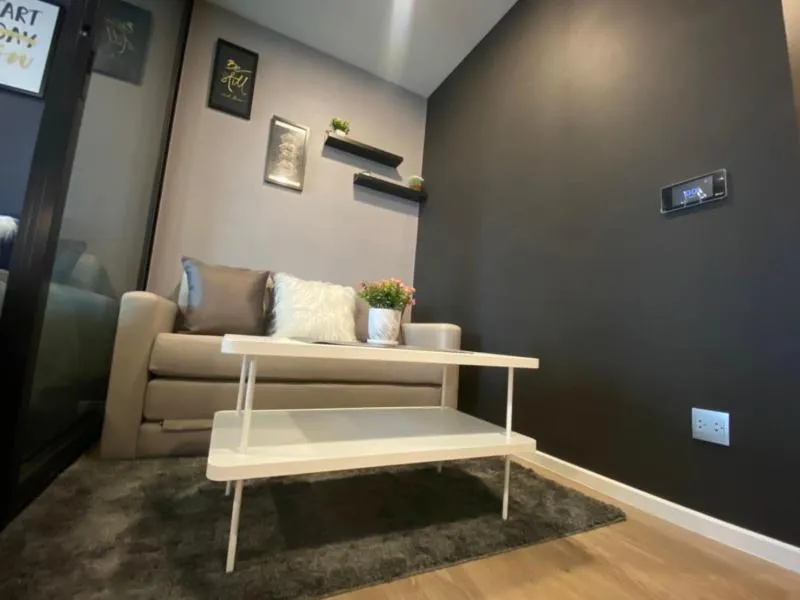 อย่าช้านะจ๊ะ ของดีมีน้อย ห้อง Midnight Blue Twin Bed Room แต่งสวยสุดๆๆให้เช่า เคฟ ทาวน์ สเปซ
