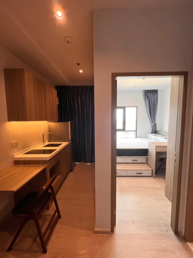 For rent, Altitude Unicorn Sathorn - Tha Phra, 1 bedroom, 1 bathroom, complete facilities, hurry to book.