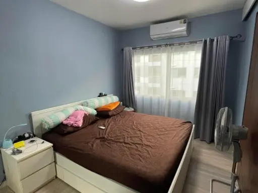 Urgent sale! Condo A Space Sukhumvit 77, room size 32 sq m., Building D, 5th floor, great price, come and own it now!