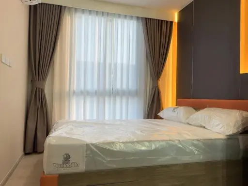 ให้เช่า Nue Core Khu Khot Station ชั้น 8 วิวสวน มาพร้อมการตกแต่งที่ครบครัน จองเลยจ้า