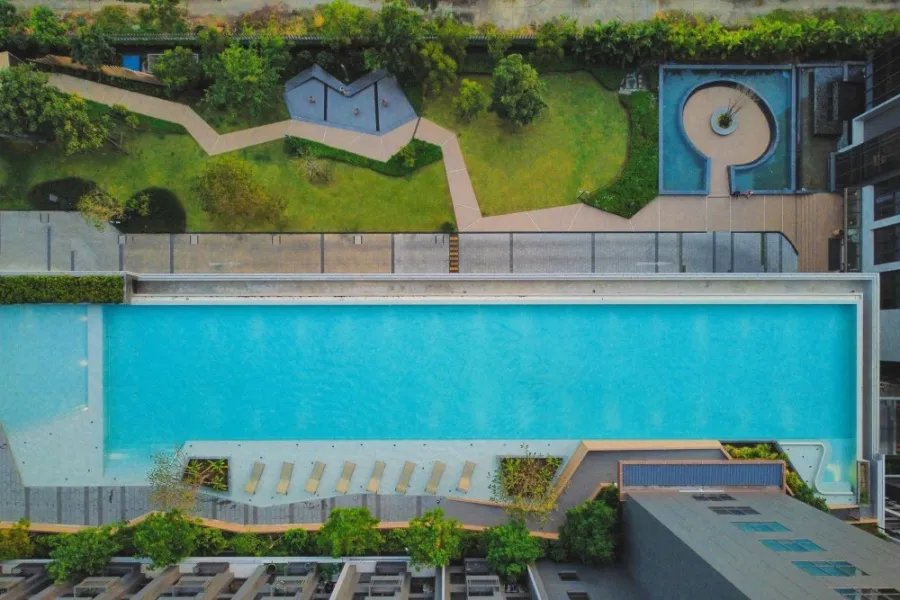 ให้เช่า The Politan Aqua ห้องตกแต่งอย่างดี เฟอร์นิเจอร์พร้อม วิวสวยมากๆ รีบจองเลย