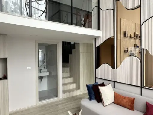 Selling down payment, The Origin Pinklao, high floor, duplex room, spacious, comfortable, lots of freebies, come and reserve now. images