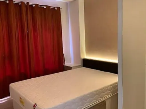 For rent, Aspire Sathorn-Thapra, 7th floor, spacious room, fully furnished, ready to move in. Book now, don't let it slip.