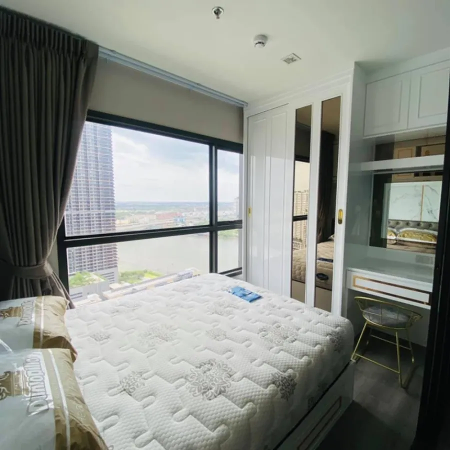 ให้เช่า คอนโด Politan AQUA ห้องแต่งเรียบหรู ดูแพง ชั้น 29 นอนดูวิวแม่น้ำชิวๆ รีบมาจองห้ามพลาดเลย