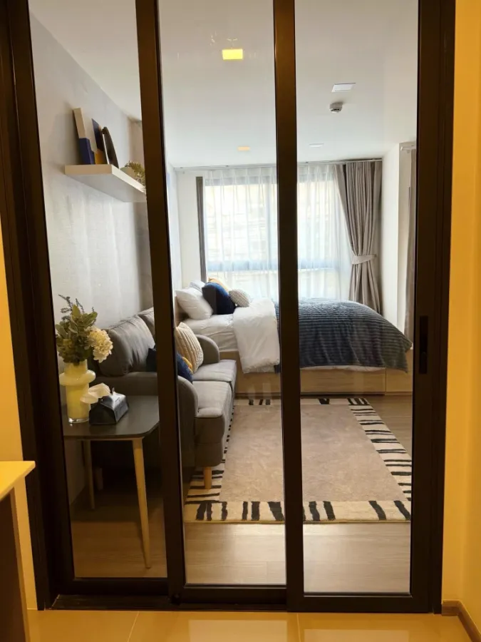 For rent The Muve Pradipat Built-in ครบจบ มีครัวปิด และมุม mini walk-in closet จองเลย