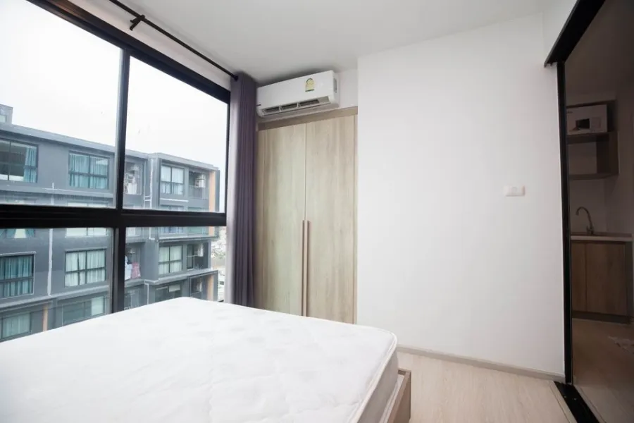 Condo for sale, for rent, The Excel Groove Lasalle 52, 7th floor, open, airy, comfortable room, ready to move in, hurry and reserve now.