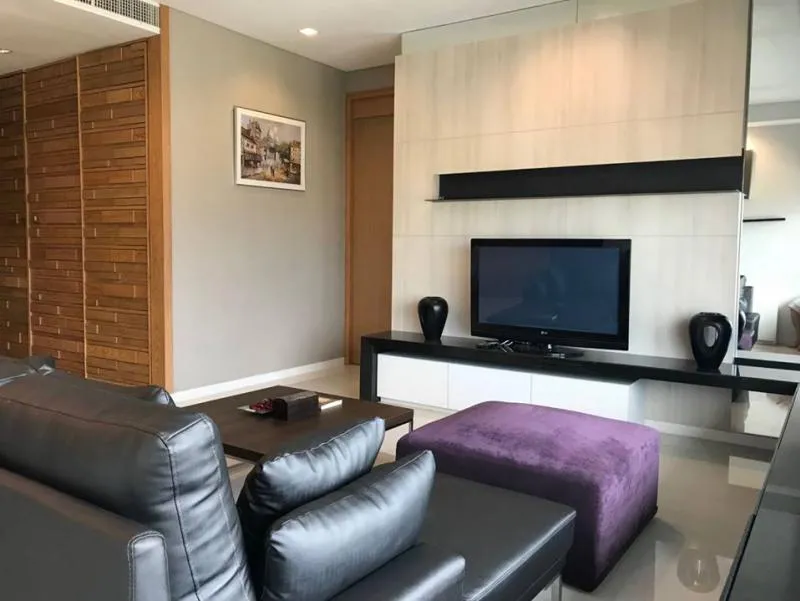 Condo for rent, Amanta Lumpini, beautiful room, good view, fully furnished, 2 bedrooms, super cool, do not miss it.