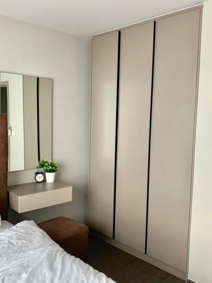 Condo for rent, Ideo Sukhumvit 93, high floor, city view, unblocked view, fully furnished, complete electrical appliances