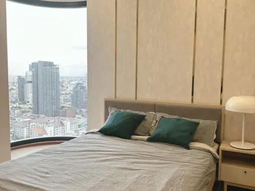 For rent Ashton chula- silom ห้องตกแต่งสไตล์มินิมอล ชั้น 28 มองเห็นแม่น้ำสวยมาก ไม่จองไม่ได้แล้วจ้า images