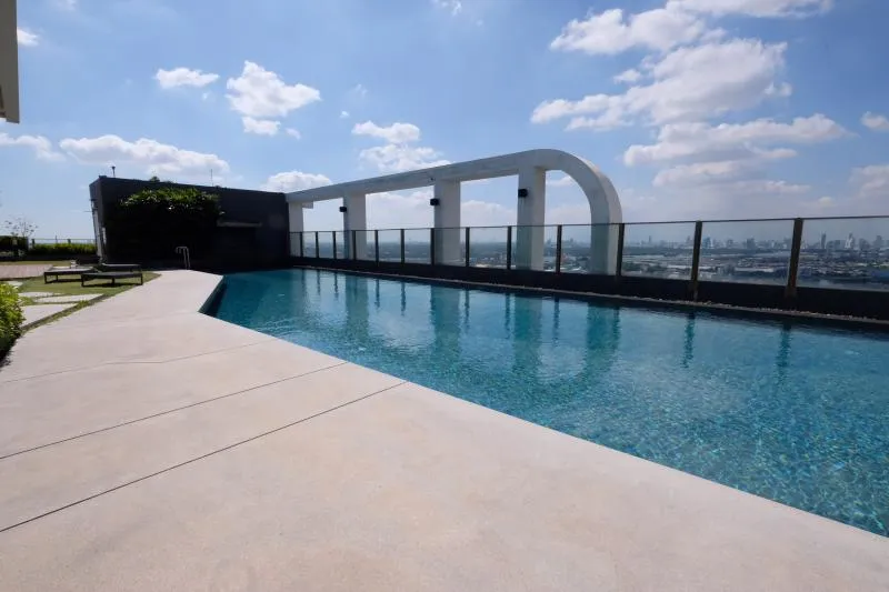 Don't wait! Condo for rent, Aspire Sukhumvit 48, beautiful room, fully furnished, city view, don't miss