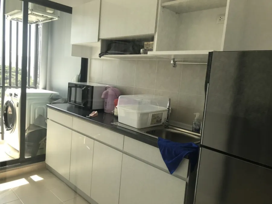 Condo for sale, rent, Supalai Loft, Talat Phlu Station, complete with furniture and electrical appliances.