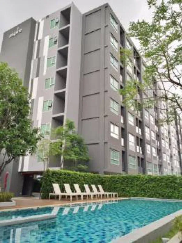 Condo for rent: Aspire Ladprao 113 opposite The Mall Bangkapi Adjacent to the Yellow Line train station, quick rental
