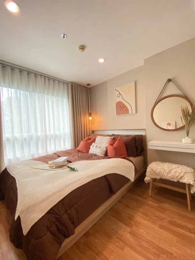 Condo for sale, Lumpini Park Nawamin-Si Burapha, beautiful room, ready to move in, fully furnished, great price, book now, do not hesitate!!