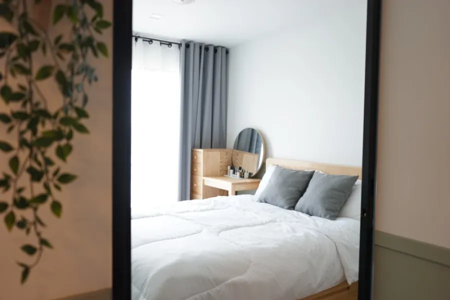 ให้เช่า Kave Condo ชั้น 6 ห้องมุม มาพร้อมการตกแต่งที่ครบครัน จองเลย ห้ามพลาด