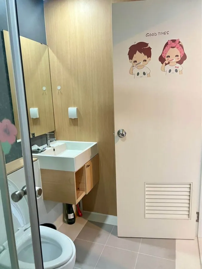 For sale or rent, Skyline Rattanathibet, 16th floor, open view, comfortable for the eyes, fully furnished, whether you want to buy or rent, it's wor