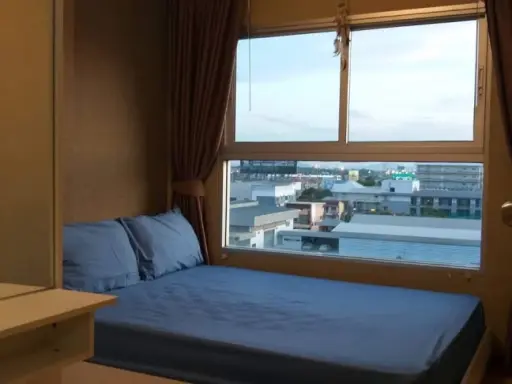 ให้เช่า The Trust Condo South Pattaya ชั้น 7 วิวเมืองฝั่งสัตหีบ แต่งครบ น่าอยู่ จองเลย