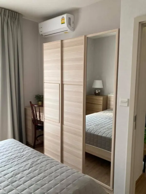 For rent เมทริส พระราม 9-รามคำแหง ห้องแต่งน่าอยู่ เฟอร์นิเจอร์ built in เครื่องใช้ไฟฟ้าครบ จองเลยจ้า