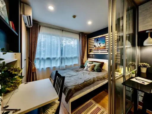 Condo for rent, Lumpini Ville On Nut 46, beautiful room, clean, complete functions, do not miss