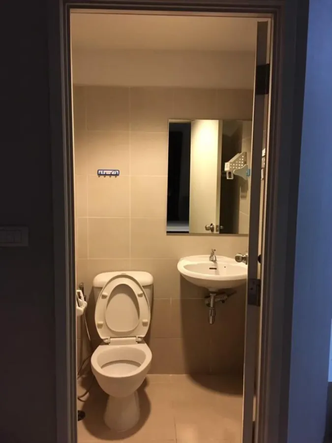 Plum Condo Ladprao 101 for rent, Studio room, fully furnished. You can carry your bag in.