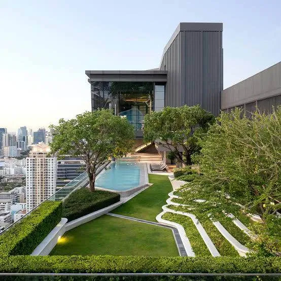 For sale: The Room Phayathai, 34th floor, corner room, fully furnished, ready to move in. Reserve now, don't miss out!