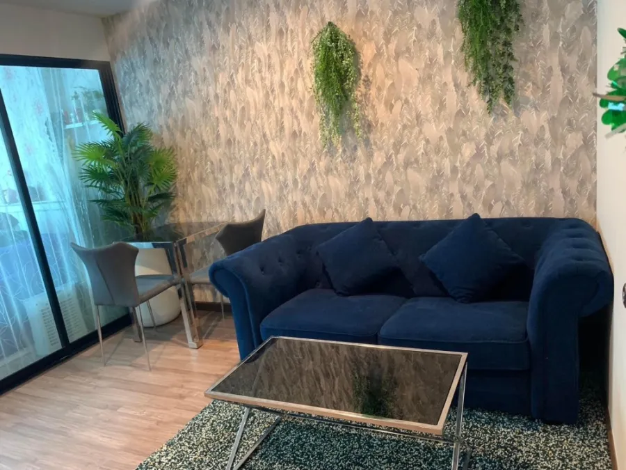 Urgent sale!! Condo Hi Sutthisan, 2nd floor, Building C, fully furnished Ready to carry the bag and move in. Hurry up and book now!!