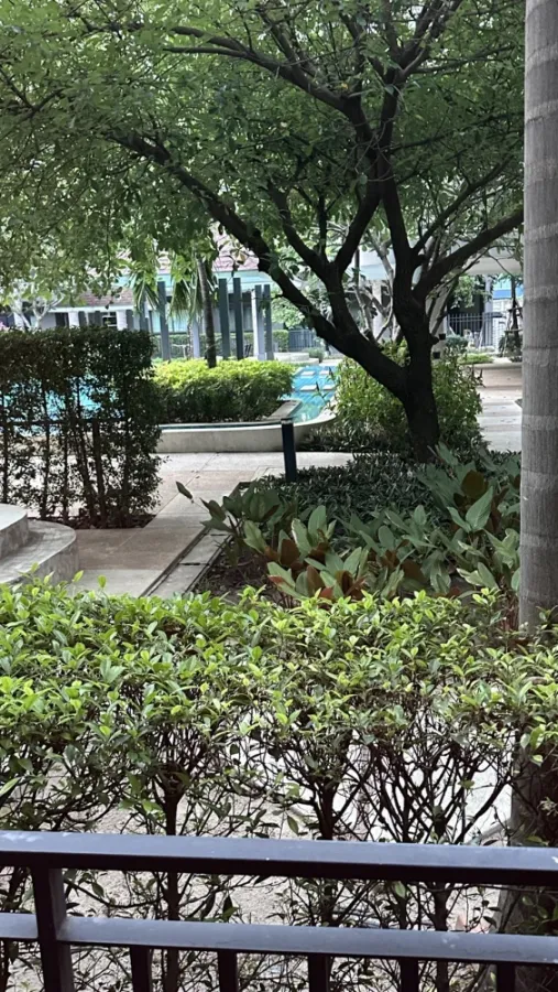 มาแล้ว ห้องวิวสวนและสระน้ำ พร้อมเฟอร์นิเจอร์บิ้วอิน ห้ามพลาด เช่าเลย ที่ Grene Donmuang-Songprapha