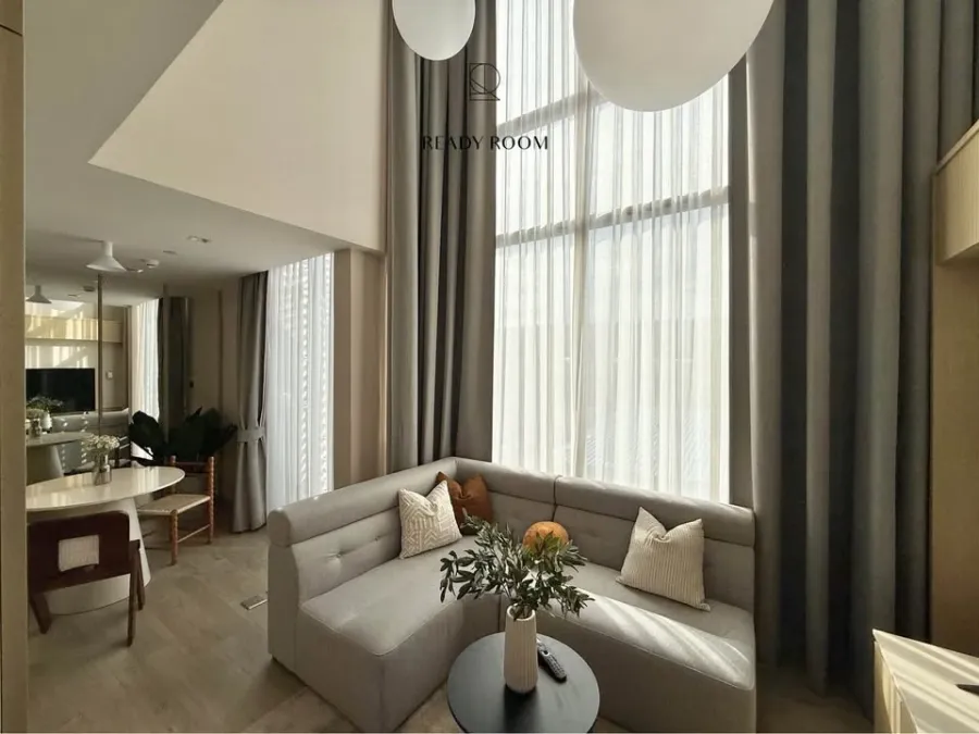 For rent: The Crest Park Residence, 4th floor, beautifully decorated, fully furnished, with electrical appliances. Hurry, it will be gone soon.