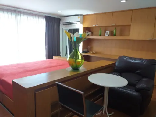For rent!! Condo Grand Park View Asoke, 29th floor, beautiful room decorated with luxury. Fully furnished, ready to move in, don't miss it!!