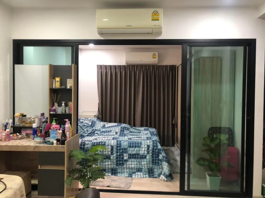 ให้เช่า D Mark Condo Sutthisan ชั้น 6 ห้องมุมเป็นส่วนตัว ตกแต่งครบครัน เฟอร์ครบ จบที่เดียว