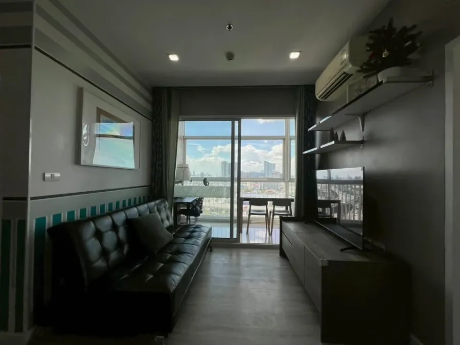 ให้เช่า The Coast Bangkok 2 ห้องนอน พื้นที่ใช้สอยเยอะ บิวท์อินเฟอร์นิเจอร์ครบครัน วิวสวย จองเลย