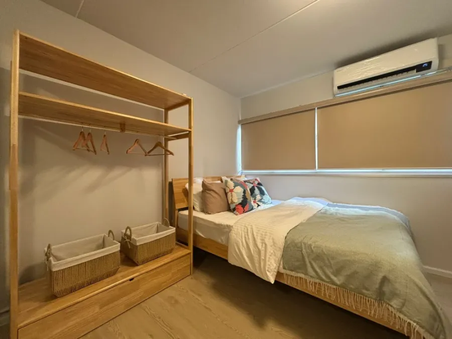 For sale: Mori Condominium, Muang Thong Thani, 4th floor room, swimming pool view, fully decorated, minimalist style, this comfortable place to live,