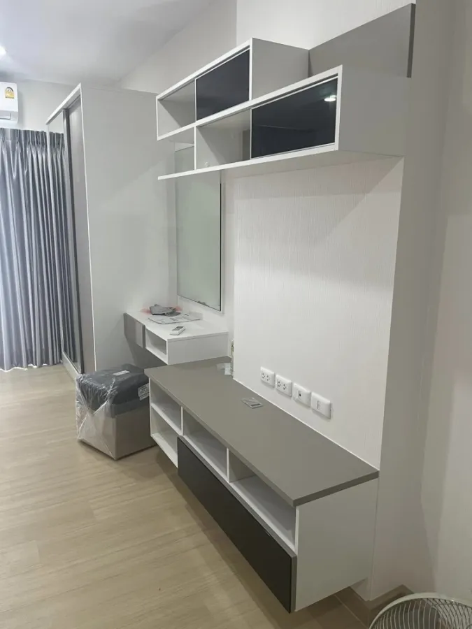 For sale: Supalai Veranda Phasi Charoen Station condo, high floor, studio room, fully furnished, ready for you to move in, book now.