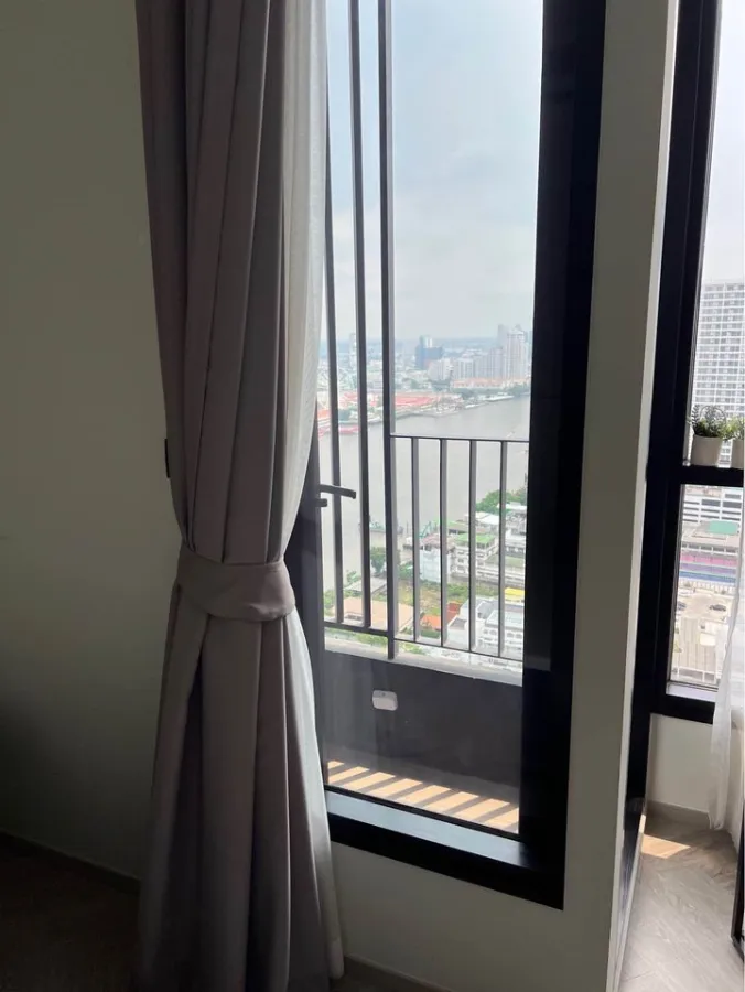 ขาย แชปเตอร์ เจริญนคร-ริเวอร์ไซด์ ห้อง STUDIO วิวแม่น้ำสวยๆ ตกแต่งสไตล์มินิมอล พร้อมอยู่ จองเลย