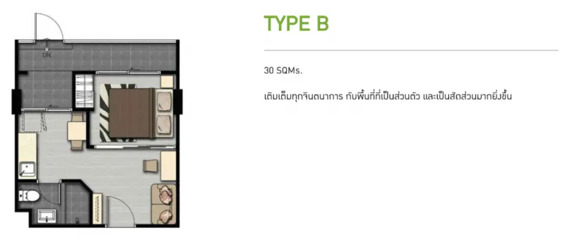 ขออนุญาตขายคอนโดใหม่โครงการ //GRENE CONDO ดอนเมือง-สรงประภา// มีจำนวน 1 ห้องครับ พร้อมตกแต่งจัดเต็ม