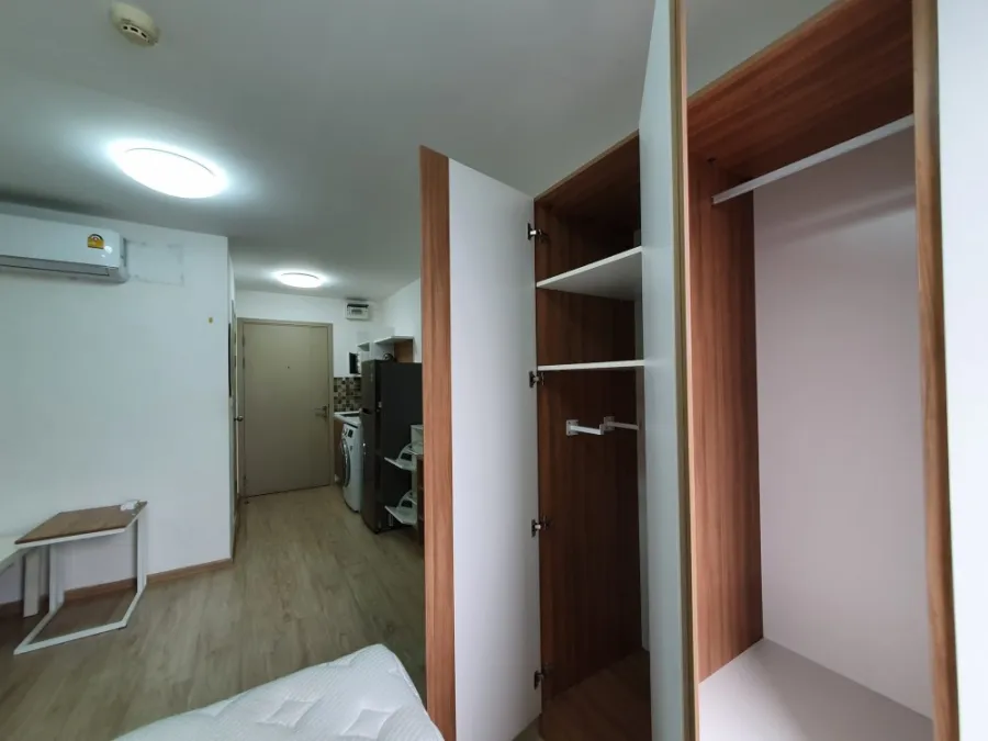 For rent Condo Elio Sukhumvit 64 ห้องสตูดิโอ ชั้น 8 ราคาดี แถมเครื่องซักผ้าในตัว รีบจองก่อนพลาด