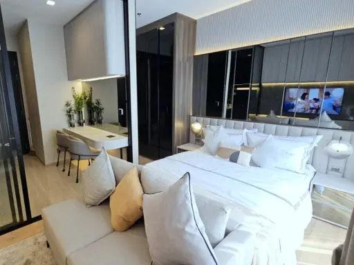 ขาย ให้เช่า โนเบิล อราวน์ อารีย์ ชั้นสูง แต่งสวยพร้อมเฟอร์นิเจอร์ built-in และเครื่องใช้ไฟฟ้า จองเลย