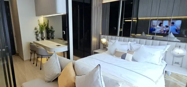 ขาย ให้เช่า โนเบิล อราวน์ อารีย์ ชั้นสูง แต่งสวยพร้อมเฟอร์นิเจอร์ built-in และเครื่องใช้ไฟฟ้า จองเลย images