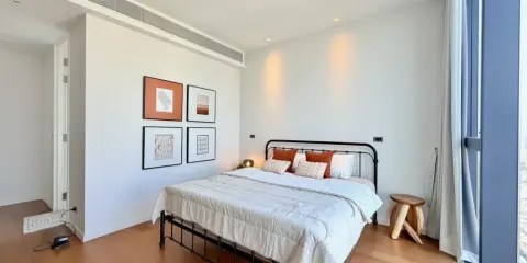 ให้เช่า Canapaya Residences 2 ห้องนอน พื้นที่ใช้สอยเยอะ ตกแต่งสไตล์มินิมอล เฟอร์ครบครัน จองเลย