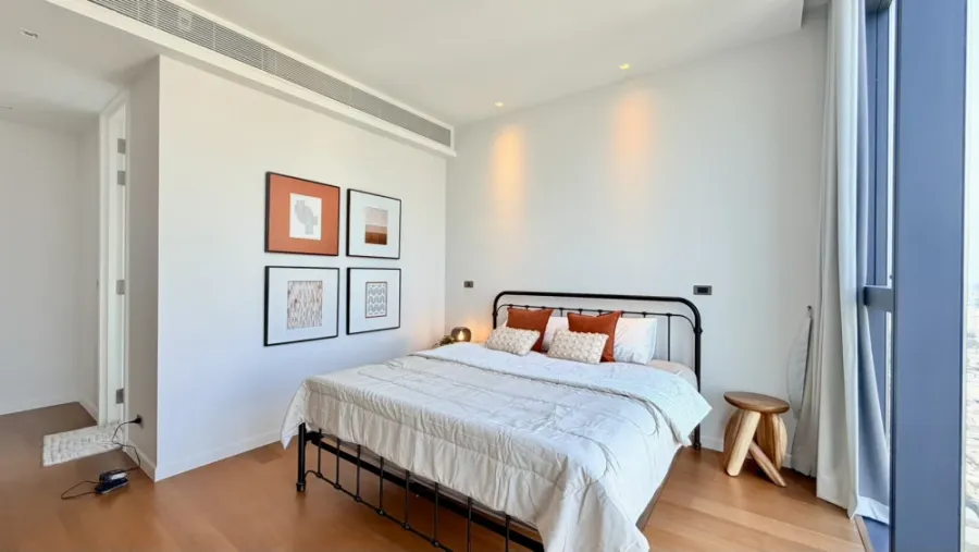 ให้เช่า Canapaya Residences 2 ห้องนอน พื้นที่ใช้สอยเยอะ ตกแต่งสไตล์มินิมอล เฟอร์ครบครัน จองเลย