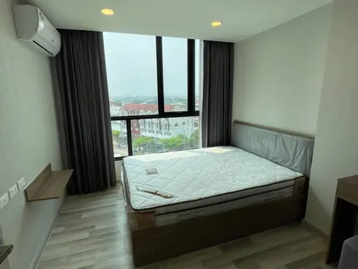 Condo for rent, The Cube Premium Ramintra 34, brand new room, complete with furniture and electrical appliances.