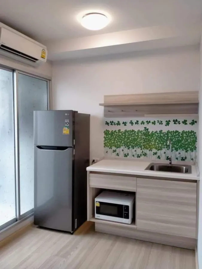Plum Condo for sale, Chaengwattana Station, 1 bedroom, 2 bathrooms, great price, ready to move in. If interested, hurry to reserve now. Don't miss it.