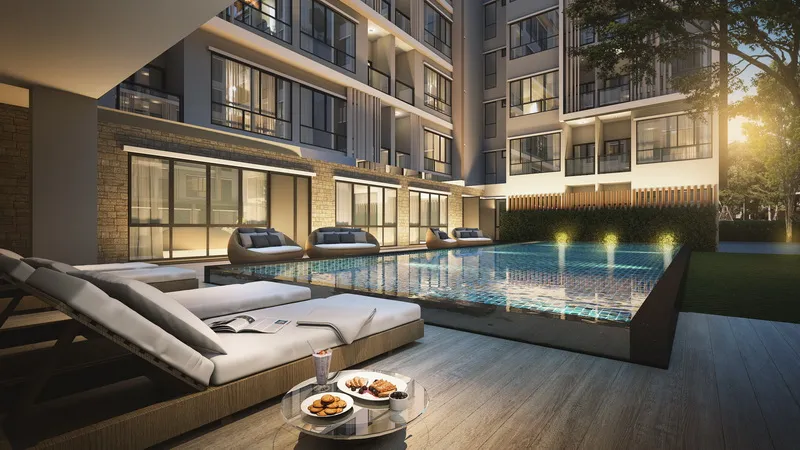 ด่วนๆ ห้องดี น่าอยู่มาแล้วจ้า แถมได้วิวสระสวยๆ จองด่วนเลยที่ THE CUBE PLUS พหลโยธิน 56 ให้เช่า