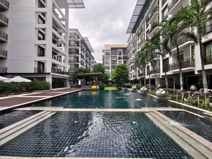 For rent!! Condo Amanta Ratchada, room number 3306, 3rd floor, building 3, fully furnished, just bring your bags and move in!!