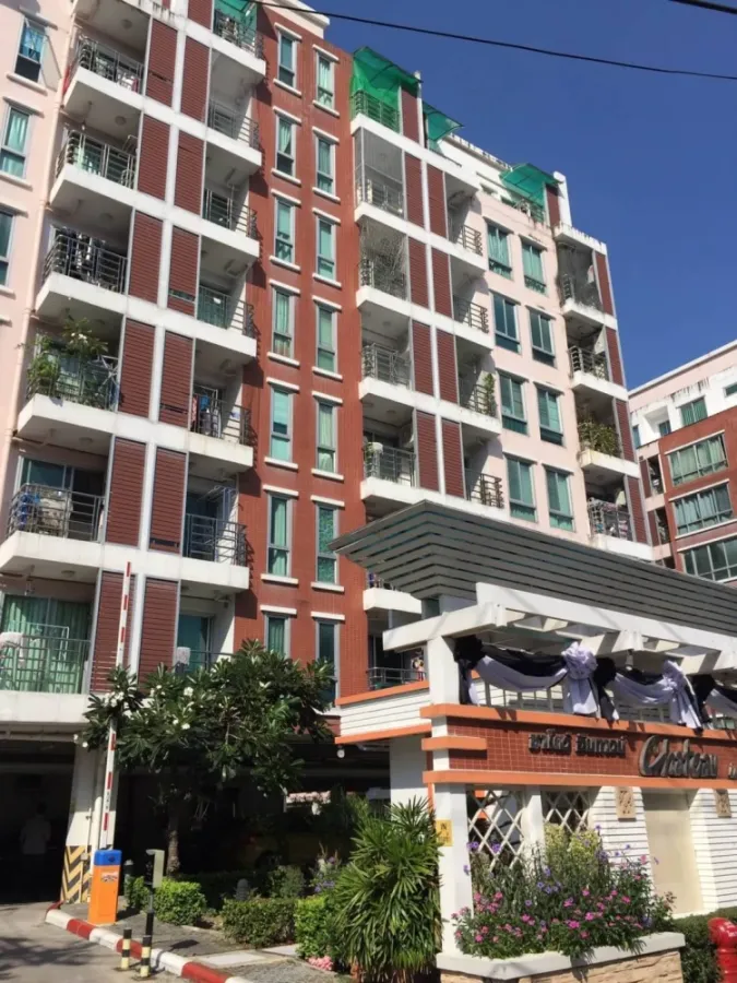 Condo for rent, Chateau in Town Ratchada 13, Studio room, 7th floor, Building 1, fully furnished, ready to move in immediately, hurry!!