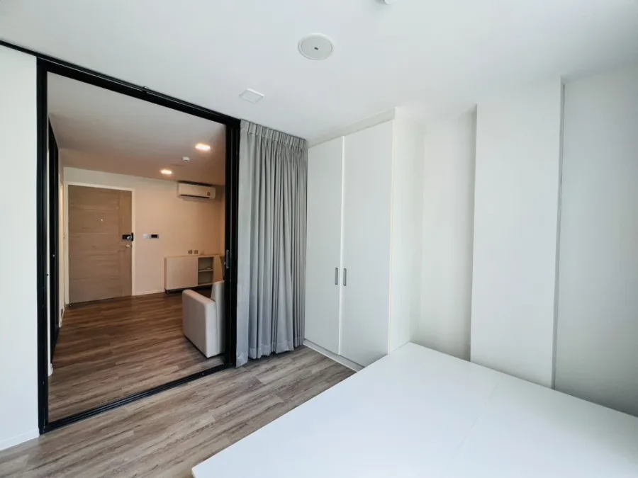 payment Atmoz Chaengwattana, the most beautiful room, pool and garden view, 2 bedrooms, fully furnished, very livable, book now.