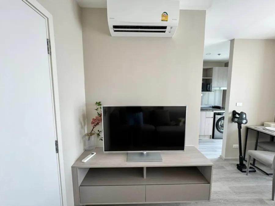 Condo for rent, Elio Sathorn-Wutthakat, studio room, 36th floor, city view, decorated in minimalist style, don't wait.